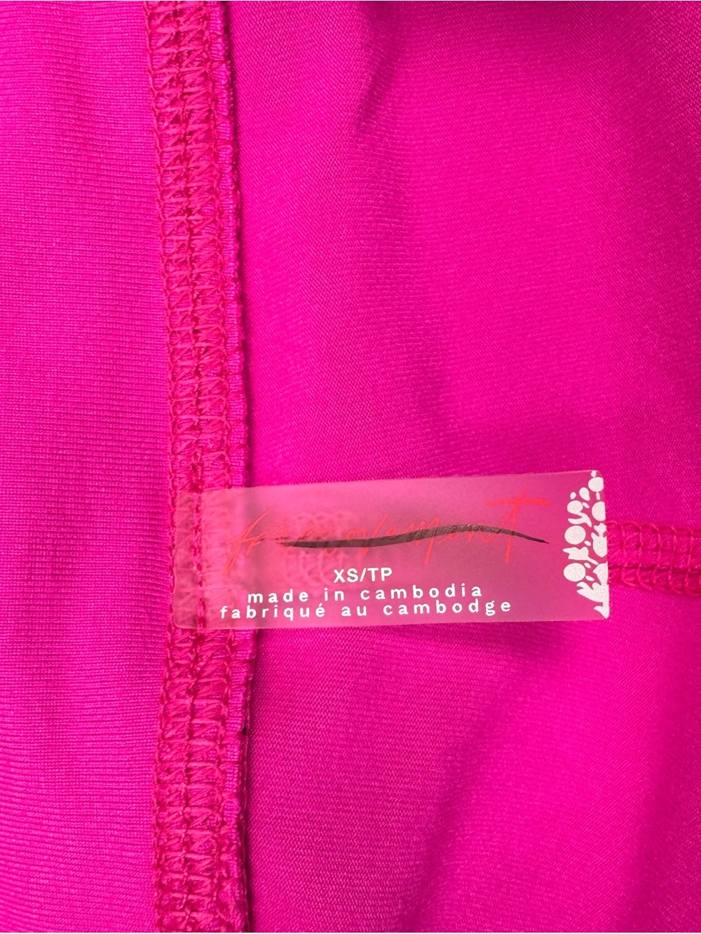 FP Movement Free People Flare Leggings Coral Pink Yoga Pants XS 1394 - Picture 9 of 10